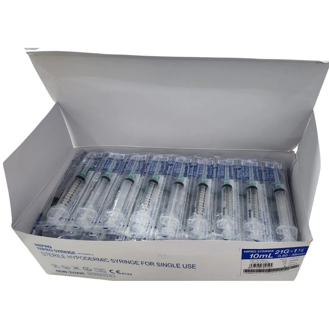 Buy Nipro Syringe 10ml with Needle - Medical Supplies Online