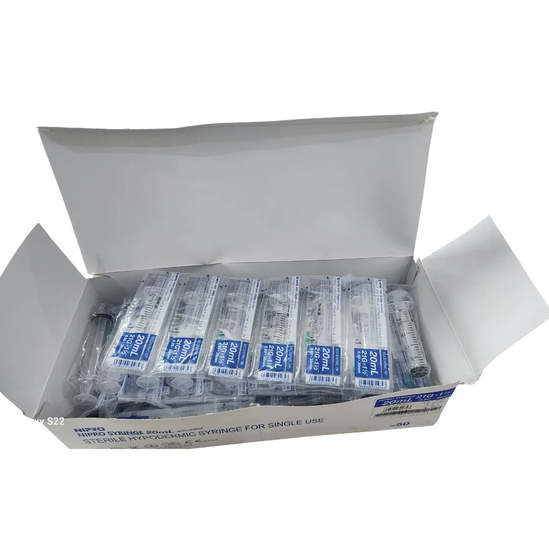 Buy Nipro Syringe 20ml Online - Top Quality Medical Supplies