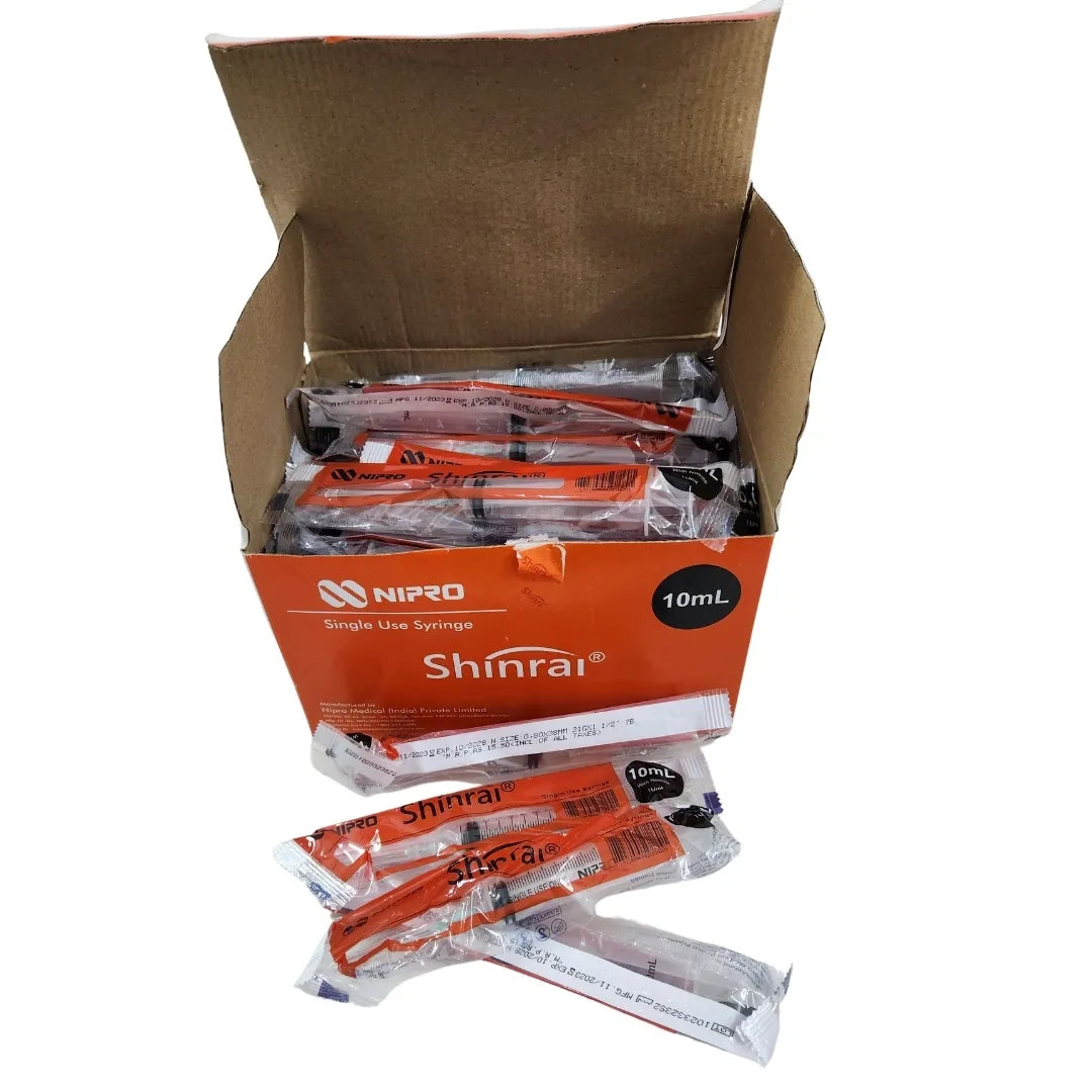 Buy Nipro Syringe With Needle 10ml for Medical Needs
