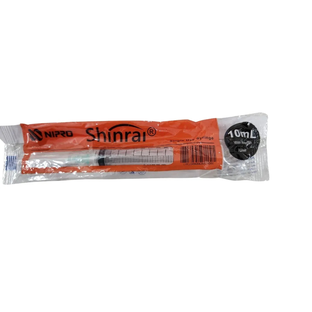 Buy Nipro Syringe With Needle 10ml for Medical Needs