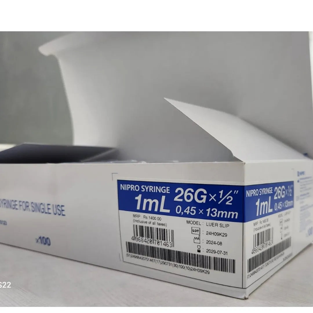 Buy Nipro Syringe 1ml with Needle - Best Deals Available