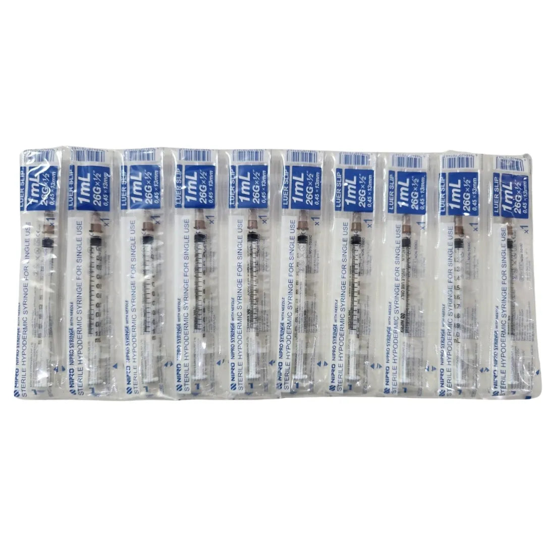 Buy Nipro Syringe 1ml with Needle - Best Deals Available