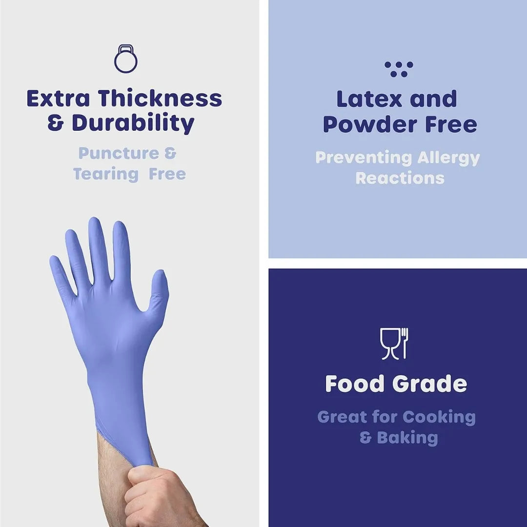 Buy Nitrile Gloves (Pack of 100) for Medical Use | SurgiNatal