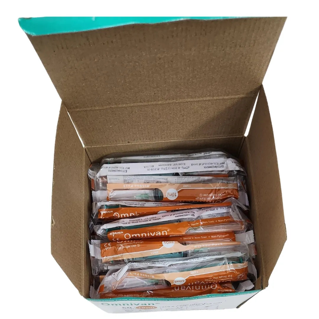 Buy Omnivan 10ml Syringe with Needle - 50 Pack | B Braun