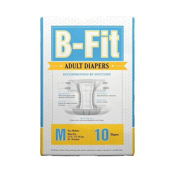 Buy B-FIT Adult Diaper Regular Medium for Comfort and Protection