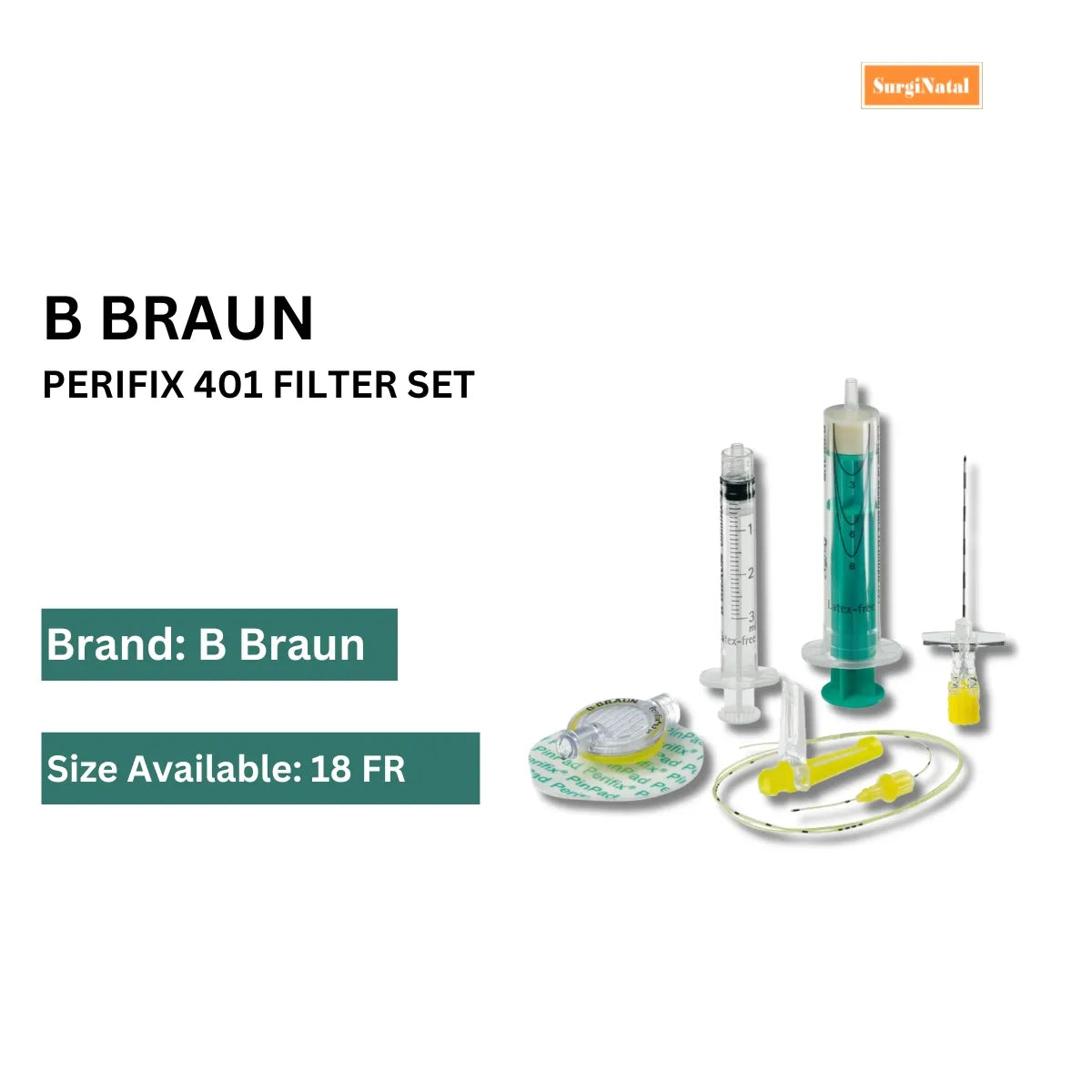 Buy Perifix 401 Filter Set Surgical Equipment for Sale | B Braun