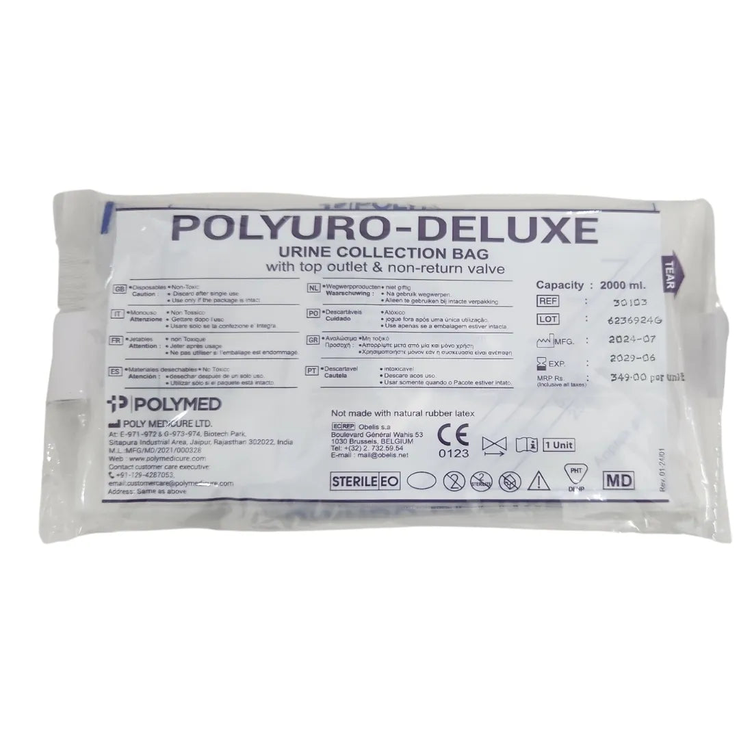 High-Quality Urine Bag for Men and Women | Polymed