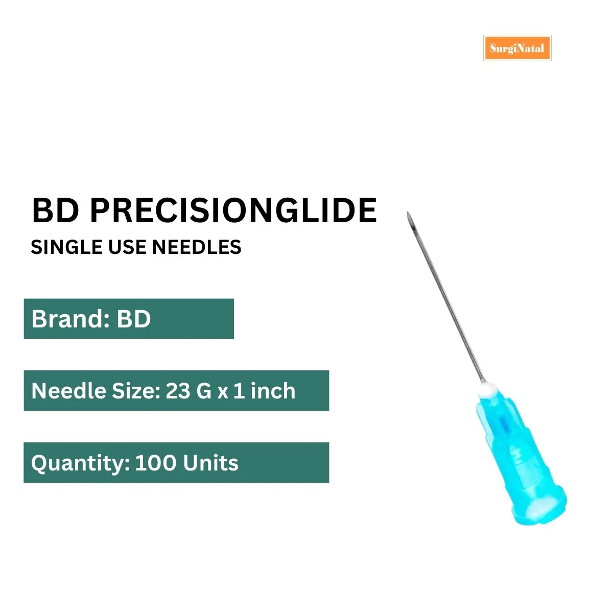 BD Needles Precision Glide 23G*1 - Shop Now at Lowest Price