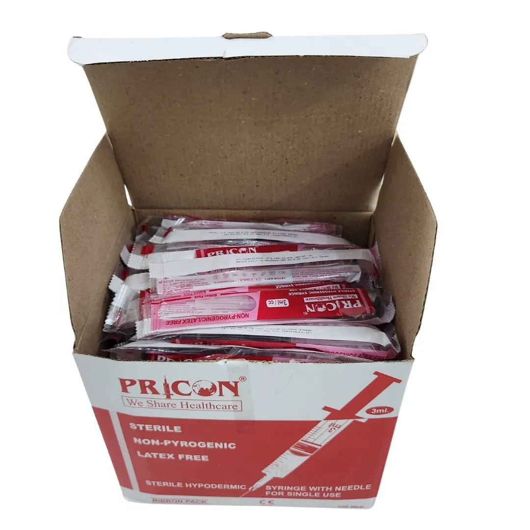 Pricon 3ml (100 pcs)