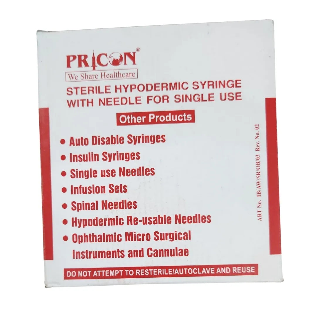 Pricon 3ml (100 pcs)