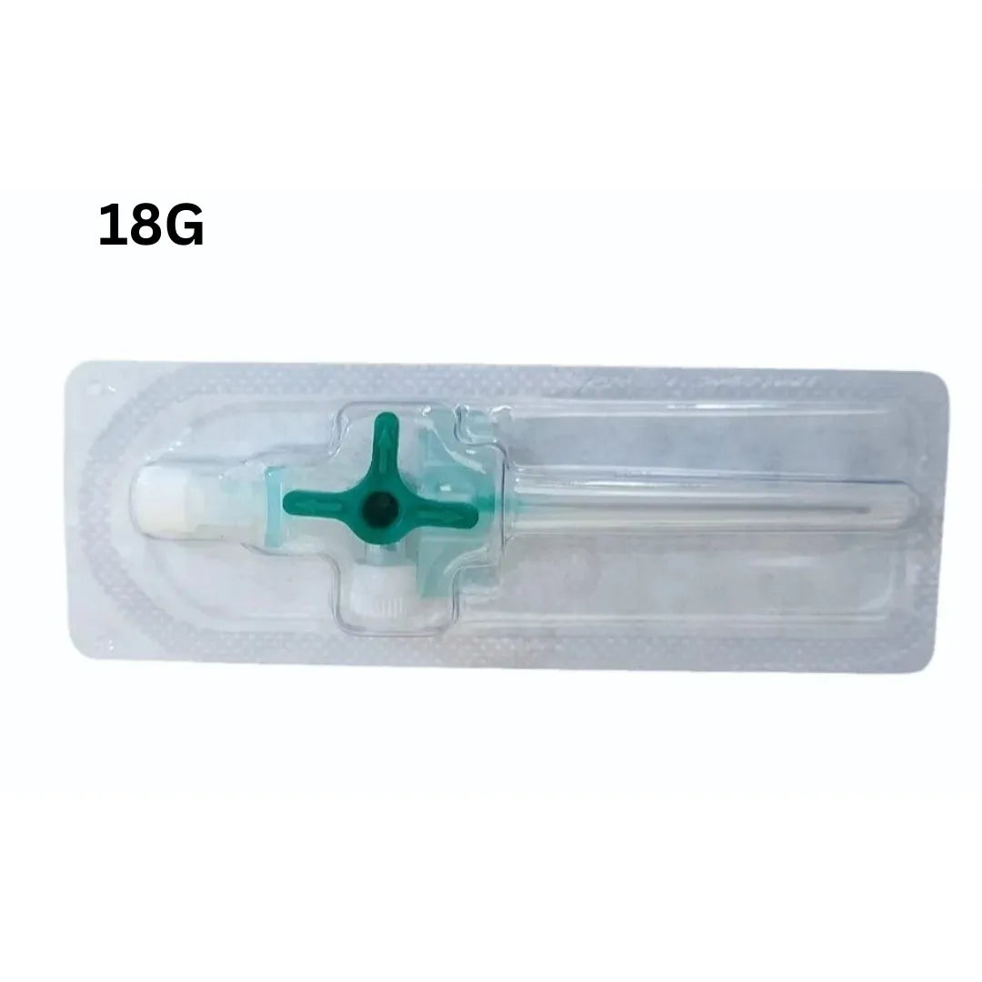 Buy Romson IV Cannula with 3-Way Stopcock (Triflon)