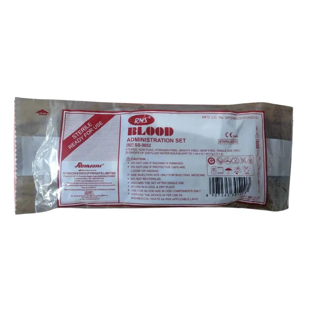 Shop Romsons R.M.S Blood Adminstartion Set (SS-3052) Online