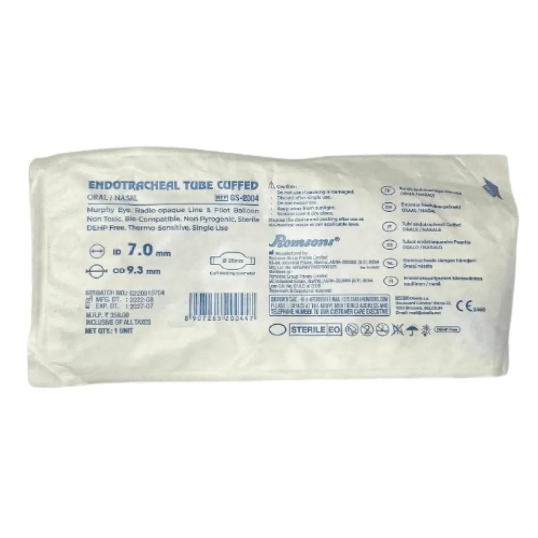 Buy Romsons Endotracheal Tube Cuffed (GS-2004)