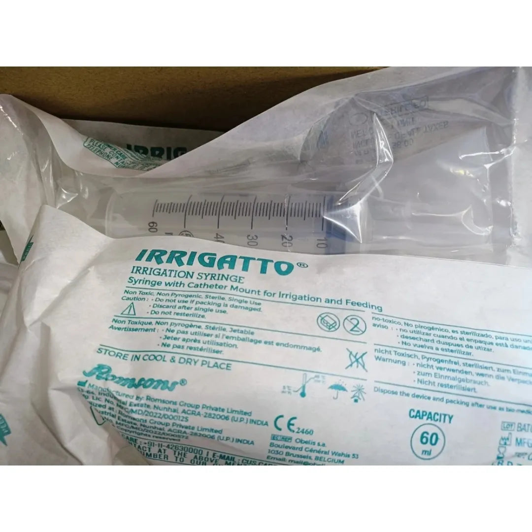 Romsons Irrigatto Syringe 60ML
