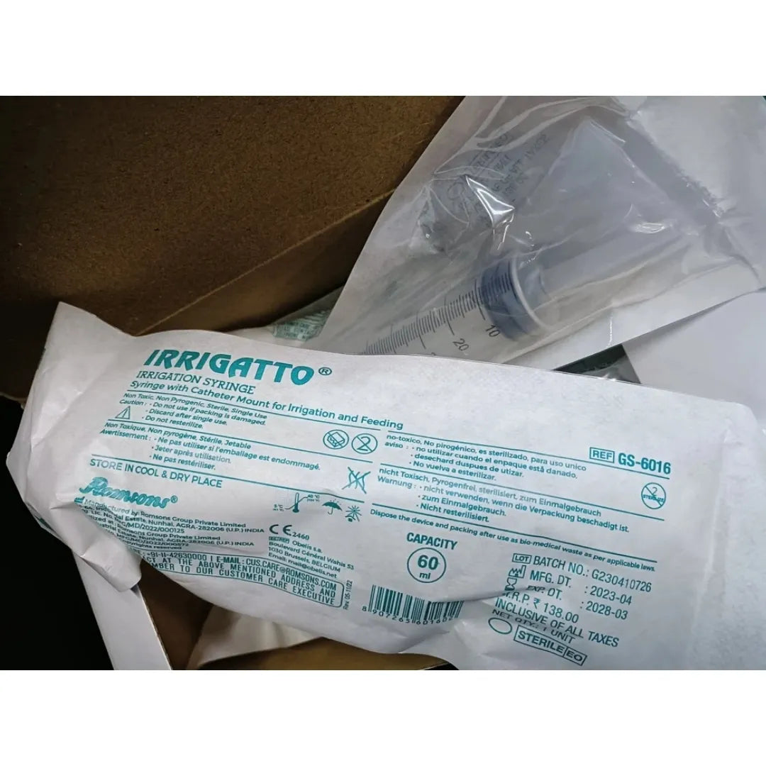 Romsons Irrigatto Syringe 60ML