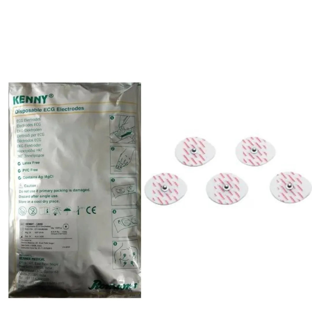Buy Romsons Kenny 1800 ECG Electrode - Pack of 100 Online