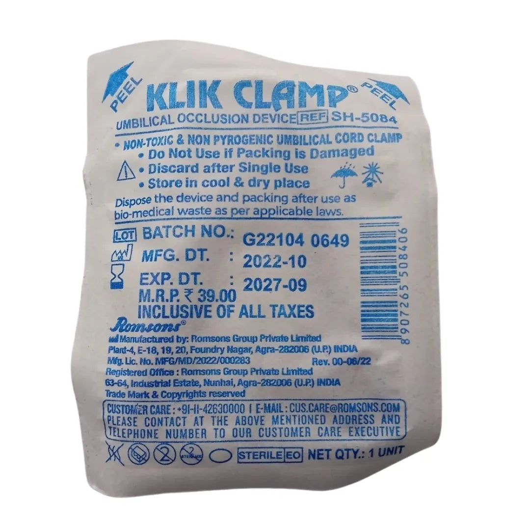 Buy Romsons Klik Umbilical Cord Clamp | Shop Now