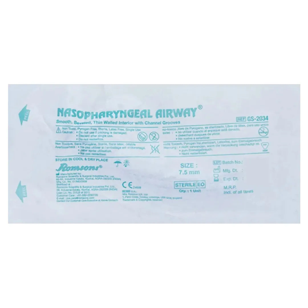 Buy Romsons Nasopharyngeal Airway - Best Price