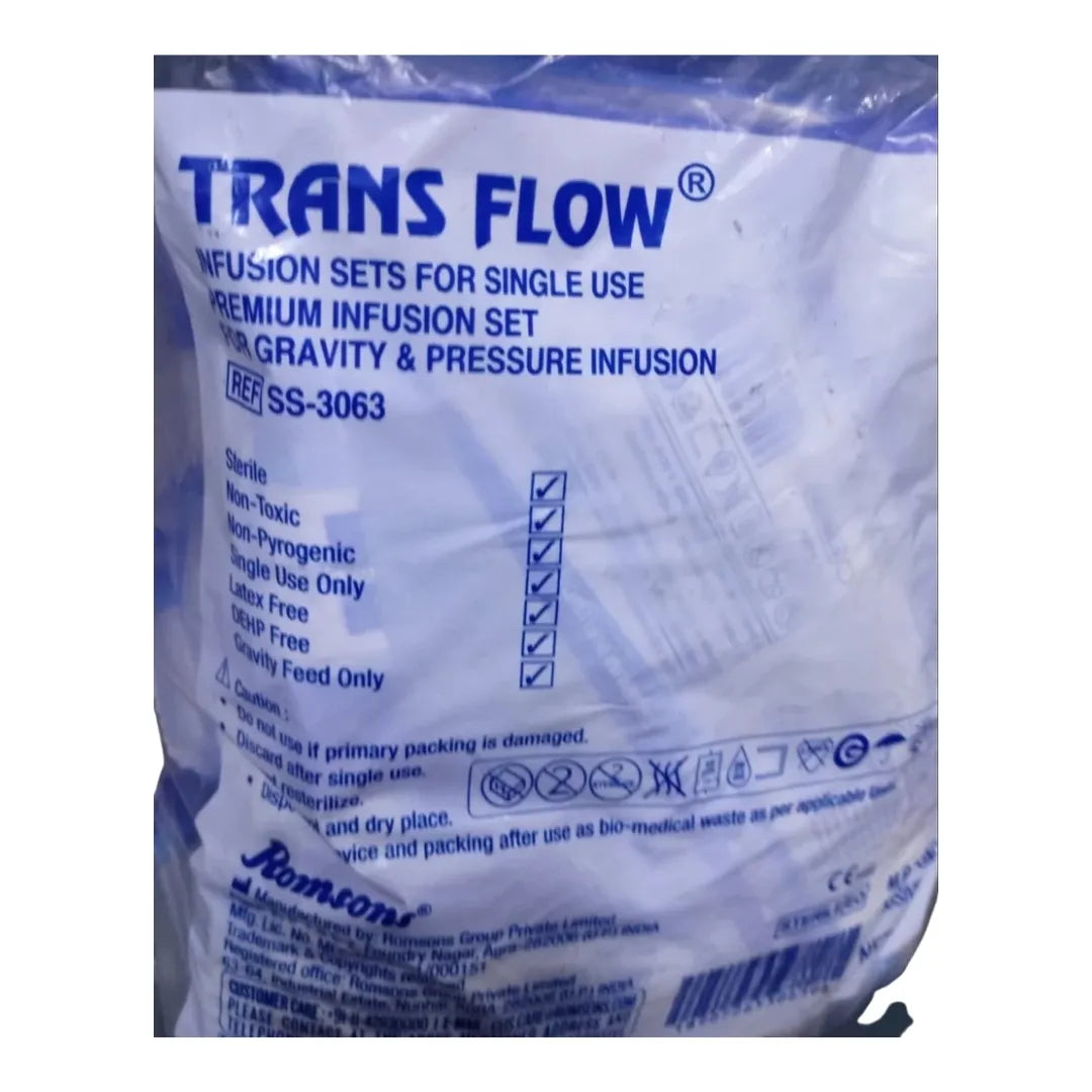 Romsons Transflow Vented Infusion Set