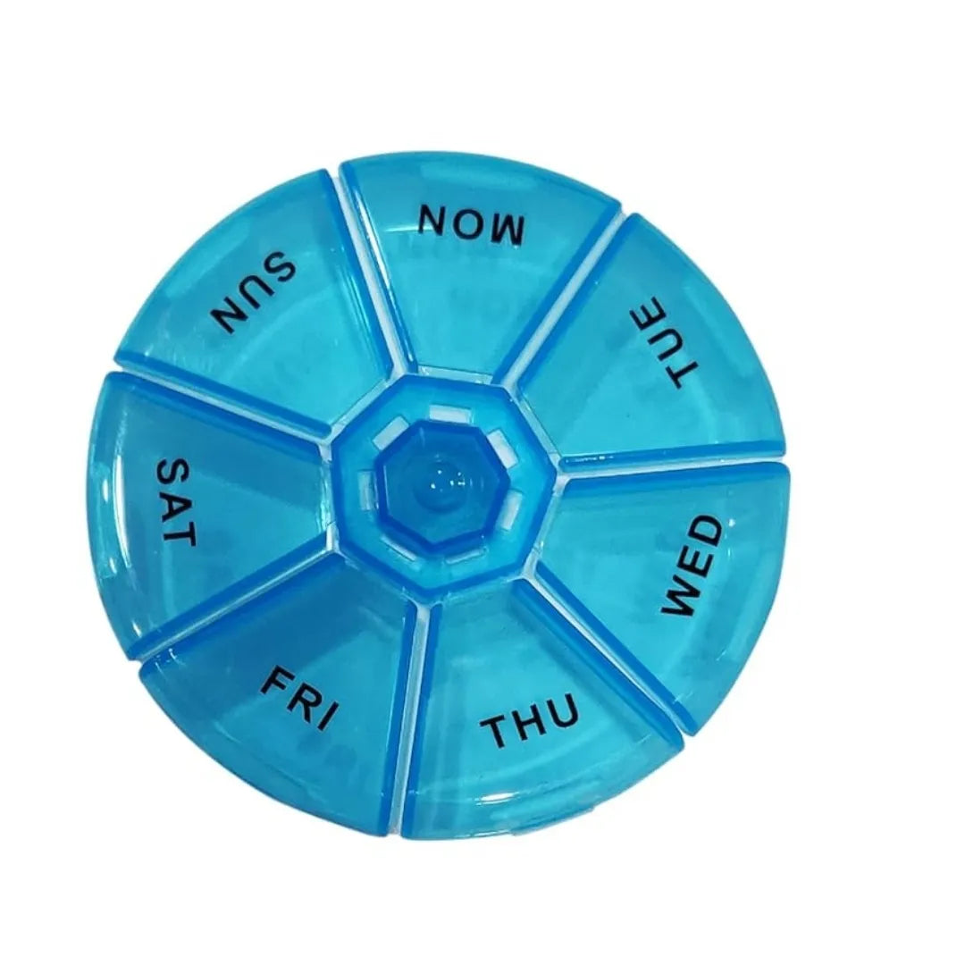 Round Pill Box - Weekly AKL030