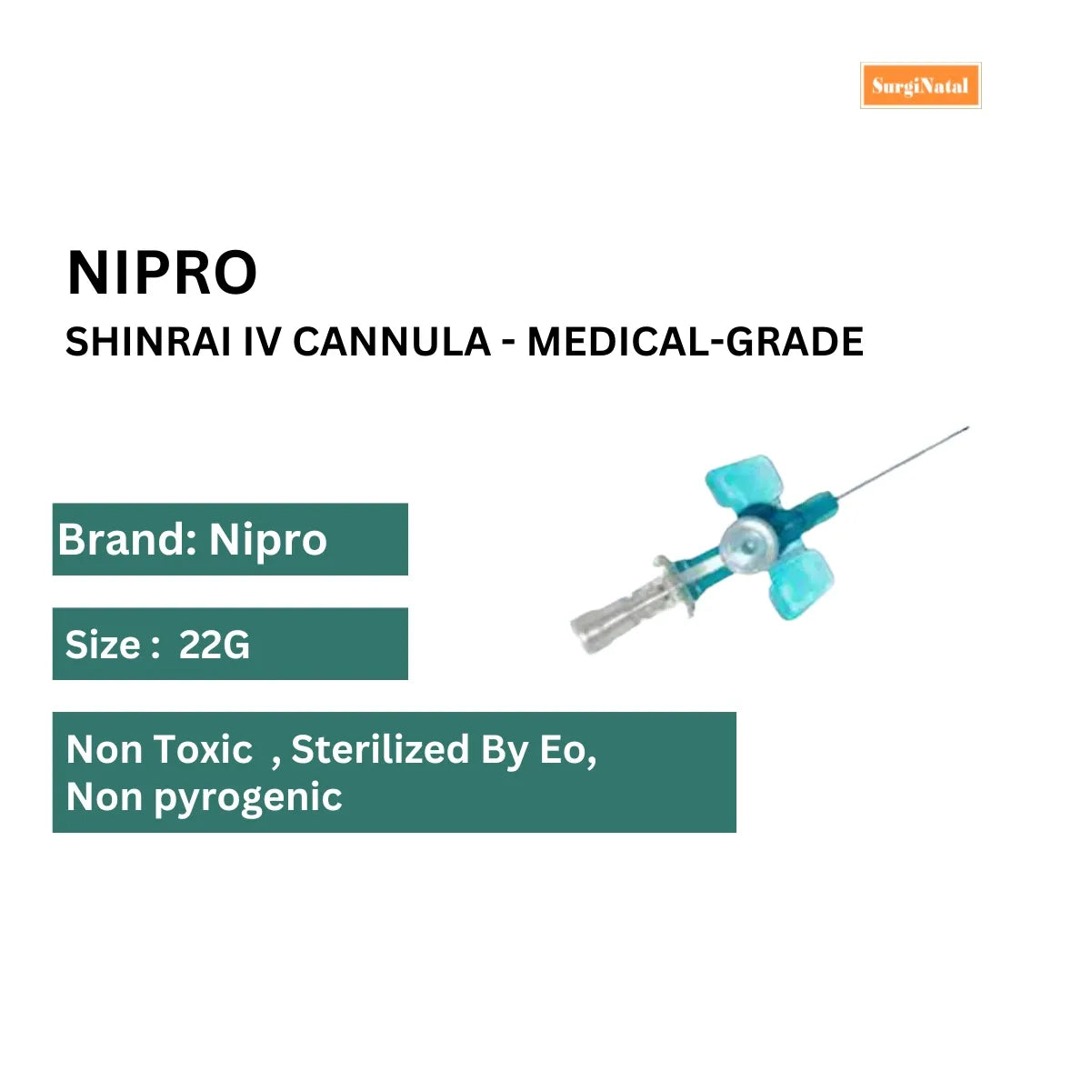 Buy Shinrai IV Cannula Online - Top Quality Medical Supplies
