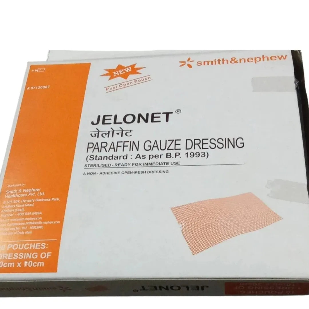 Buy Jelonet Paraffin Gauze Dressing - 10cm*10cm 10 Foils