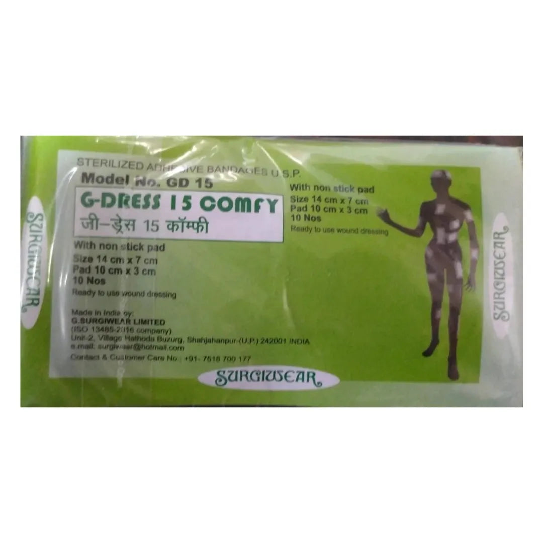 Buy G-Dress Comfy 15 - 10 pcs Online | Surgiwear