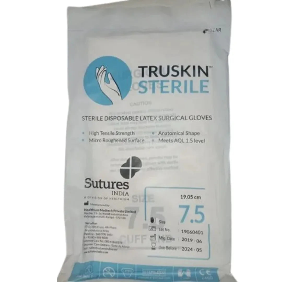 Buy Truskin Sterile Powdered Surgical Gloves Online