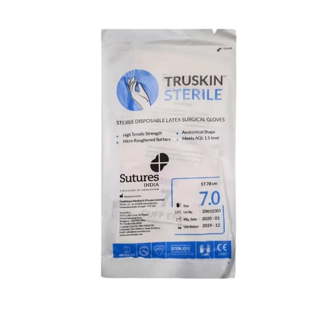 Buy Truskin Sterile Powdered Surgical Gloves Online