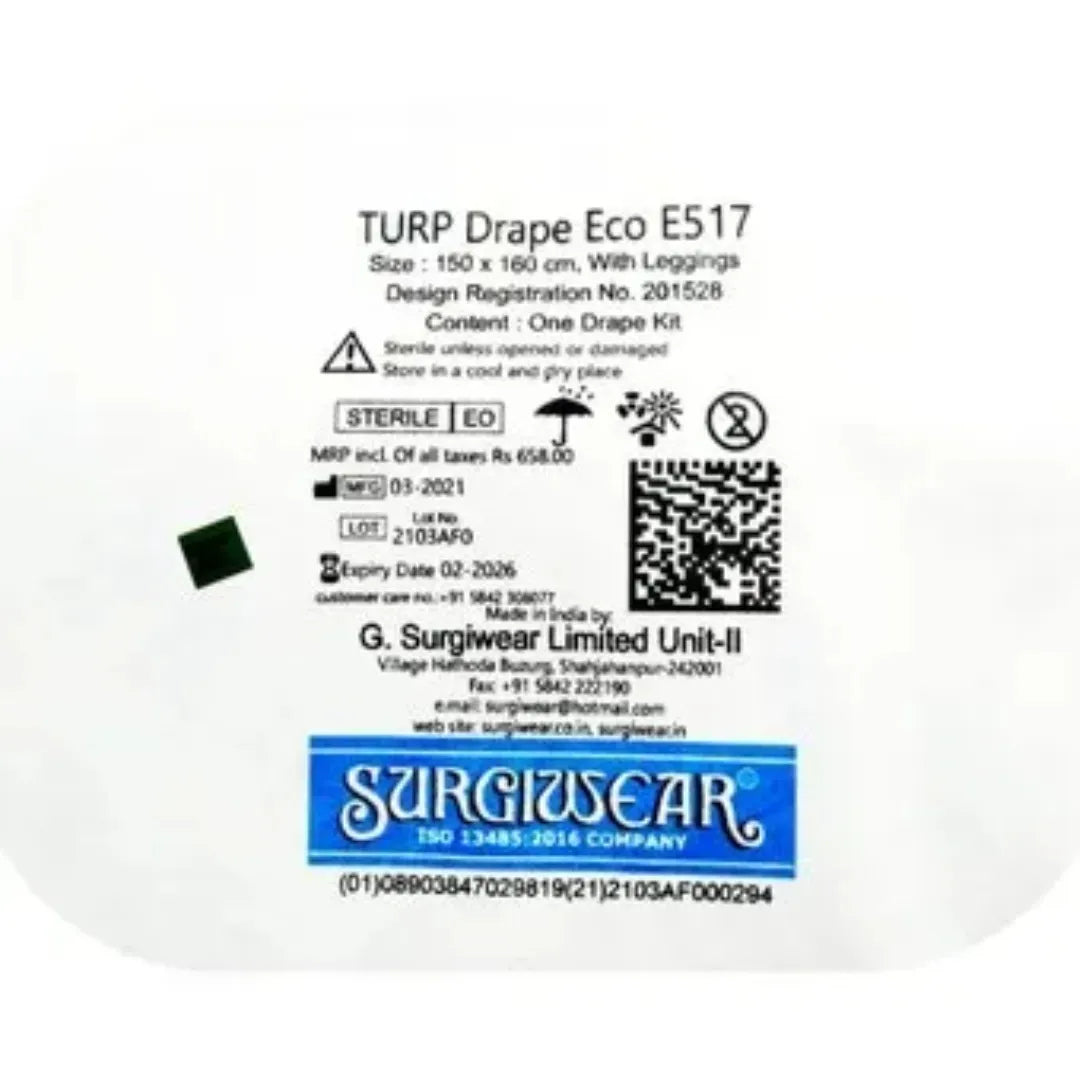 Surgiwear Turp Drape Eco E517
