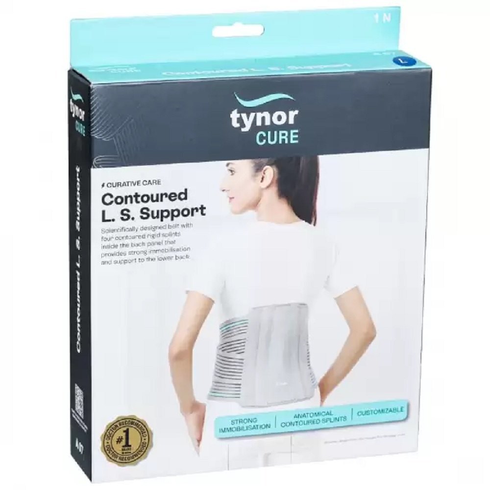 Tynor Contoured Lumbar Support Belt (XXL) A-07
