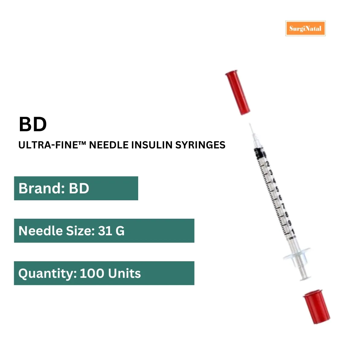 Order Bd Ultra Fine Needle Insulin Syringes | Shop Online Now