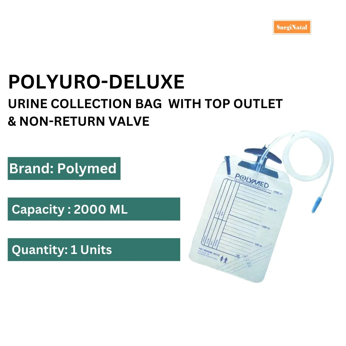 High-Quality Urine Bag for Men and Women | Polymed