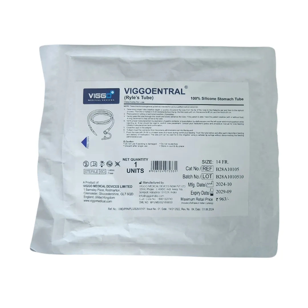 Buy Silicone Ryles Tube Online - Medical Supply Company