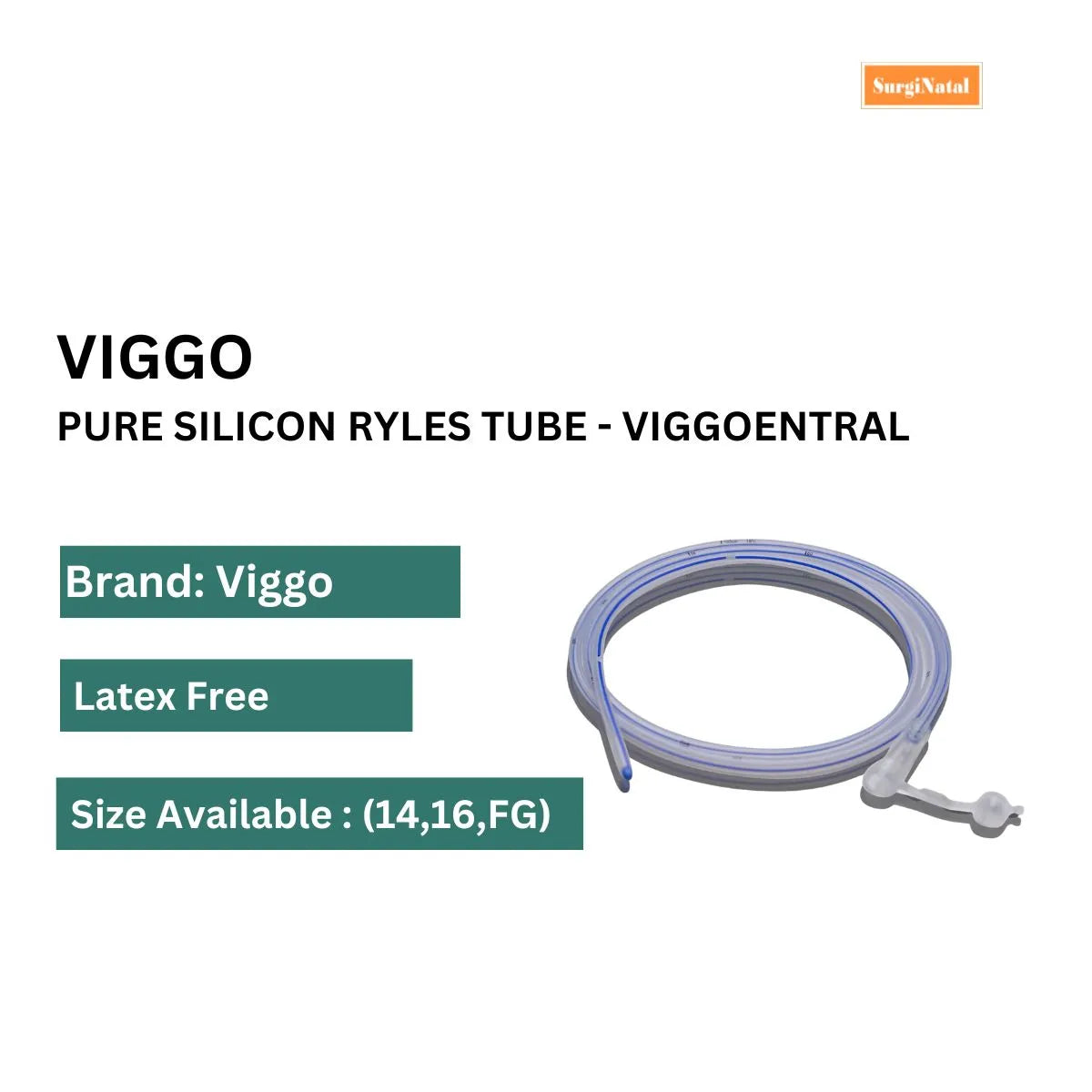 Buy Silicone Ryles Tube Online - Medical Supply Company