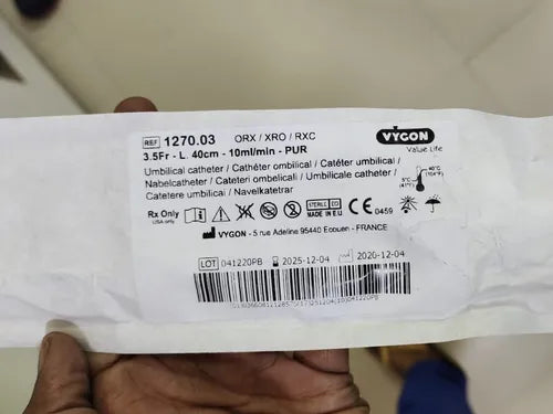 Vygon Polyurethane Umbilical Catheter 1270.04 - 4 FG
