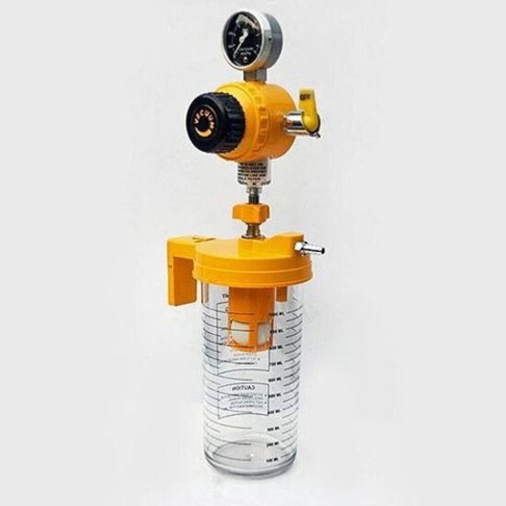 Medisafe Wall Mounted Suction Jar With Pressure Gauge 1000ml ( MSI 1292 )