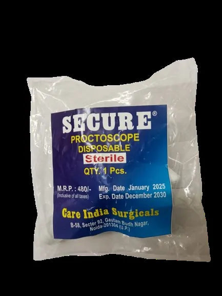 Secure Proctoscope Disposable