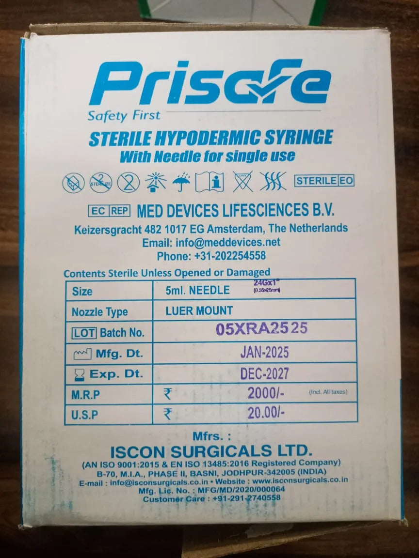 Pricon 5ml (100 pcs)
