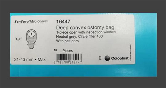 SenSuraÂ® Mio 1-Piece Deep Convex  Bag OPAQUE ( 16447 )