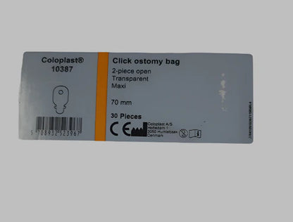 Coloplast  SenSuraÂ® 70mm Transparent Bag ( 10387 )