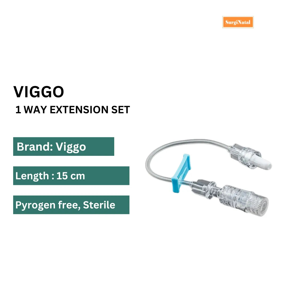 Shop Viggo 1 Way Sterile IV Extension Set - Best Price Online