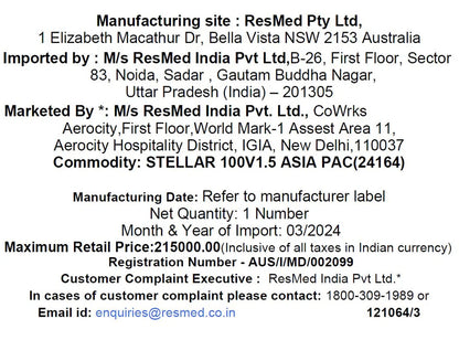 ResMed Stellar™ 100 Ventilator