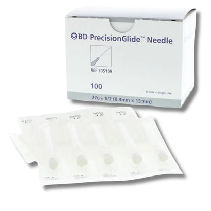 BD Needles PrecisionGlide 27G*0.5 inch - 100 Units Pack | SurgiNatal