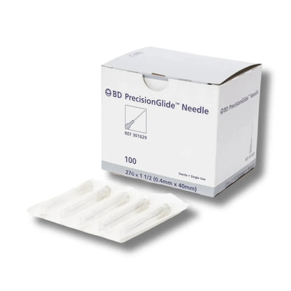 BD Needles PrecisionGlide 27G*0.5 inch - 100 Units Pack | SurgiNatal