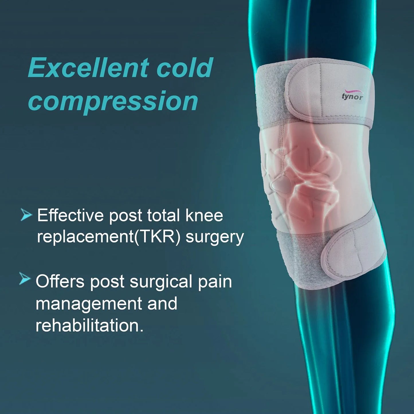 Tynor Cool Pack Knee Wrap ( I-02 )