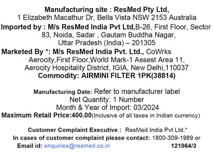 ResMed AirMini Filters (Pack of 6)