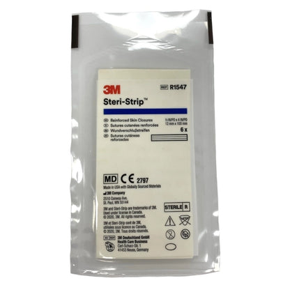 3M Steri-Strip Wound Closure R1547, 12mm x 100mm