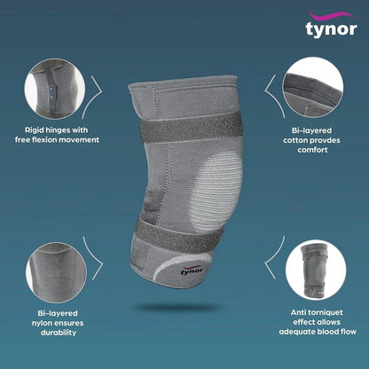 Tynor Knee Cap With Rigid Hinge ( D-06)