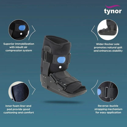 Tynor Walker Boot Air Short ( D-52)